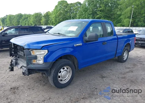 2015 Ford F-150 Xl из США, поврежденный, VIN 1FTEX1C88FKD45296